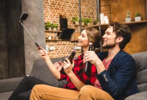 La delgada línea entre Instagram y el amor