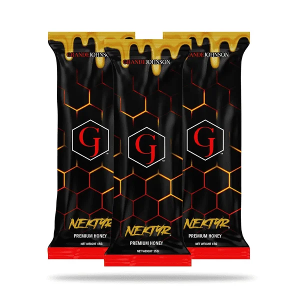 Grande Johnson - Nektyr - Miel pura natural orgánica premium con polen de abeja de gelatina